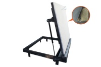 Люк напольный Стелс-КУ 800*800 короб утепленная серия