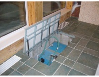 Так выглядит напольный люк АМО 1100п*600 