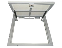 Так выглядит напольный люк АМО 600*600 